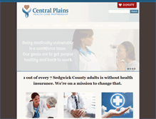 Tablet Screenshot of centralplainshealthcarepartnership.org